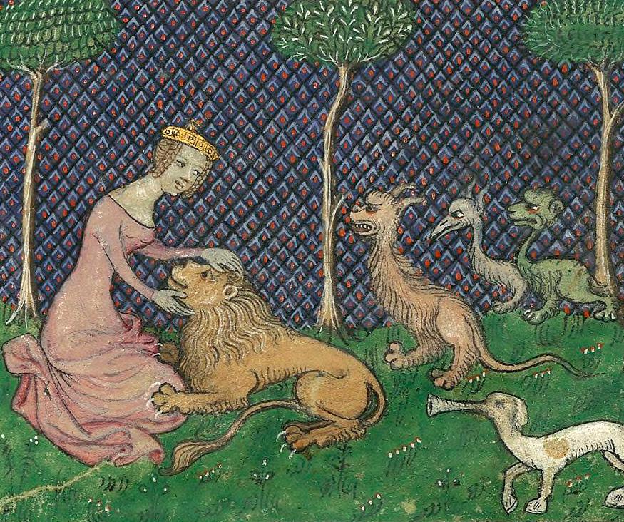 Guillaume de Machaut, Le Dit du Lion, Paris ca. 1390 (BnF, Français 22545, fol. 66v)